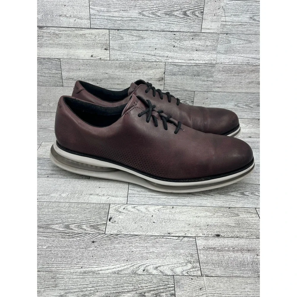 Cole Haan OriginalGrand Ultra Wingtip Oxford Burgundy Leather C33532 Men 11.5M